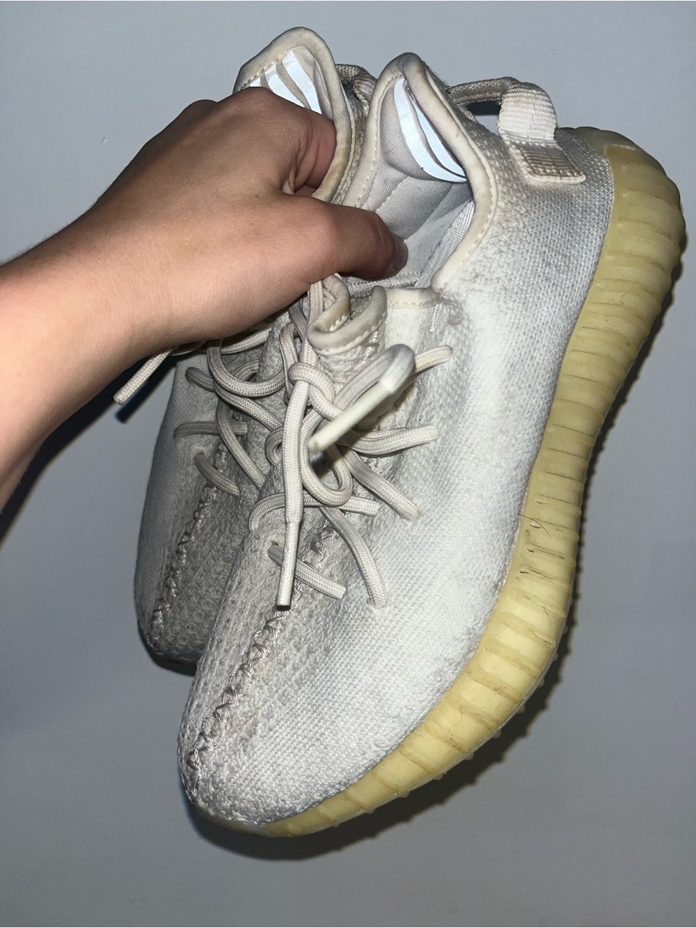 Yeezy Boost 350 V2 Cream White with Yellow Sole